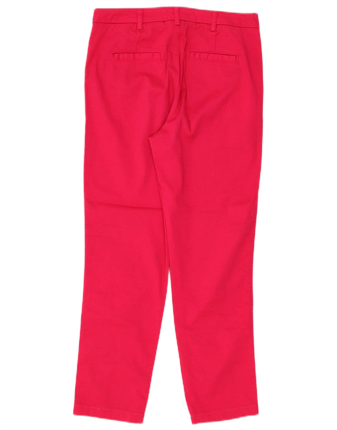 Pantaloni Chino Slim Da Donna Benetton W30 L26 Rosa