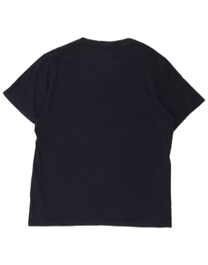 T-shirt grafica da uomo Levi's Top in cotone blu navy medio