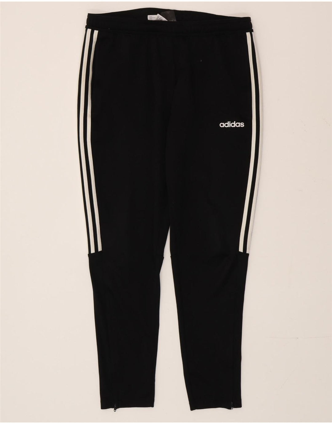 Pantaloni da tuta Adidas Climalite da uomo grandi in poliestere nero