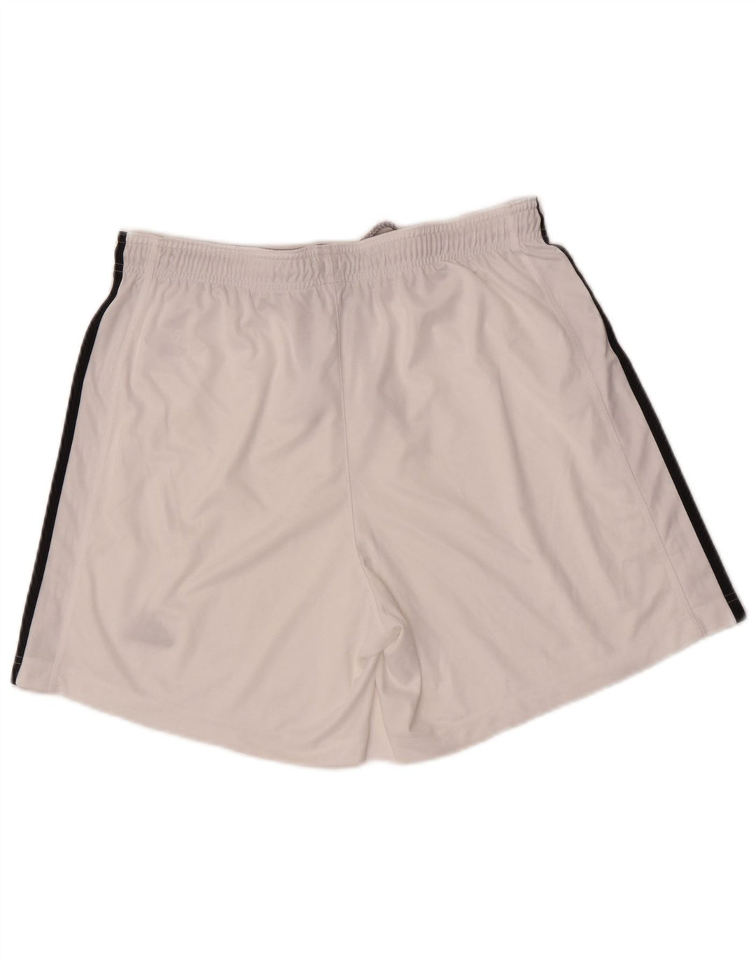 Pantaloncini sportivi Adidas Climalite da uomo grandi in poliestere bianco