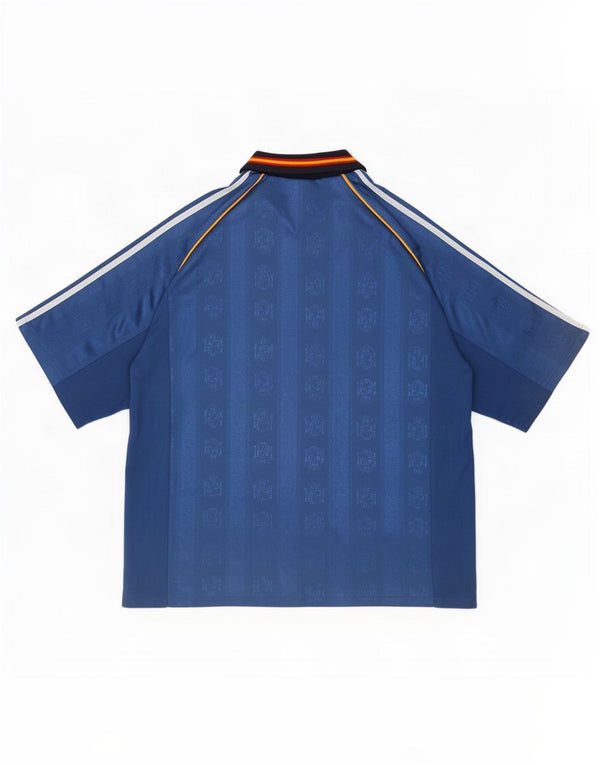 Maglia da calcio Adidas Uomo Spagna 1999-2000 away XL Blu Colourblock