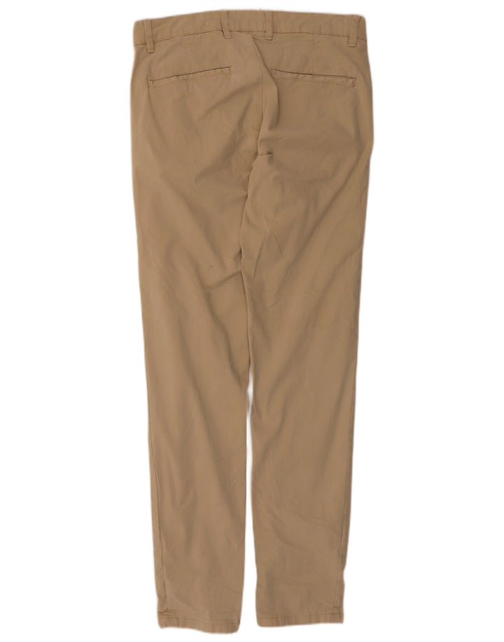 Pantaloni chino slim da uomo Zara EU 40 medi W31 L29 Beige