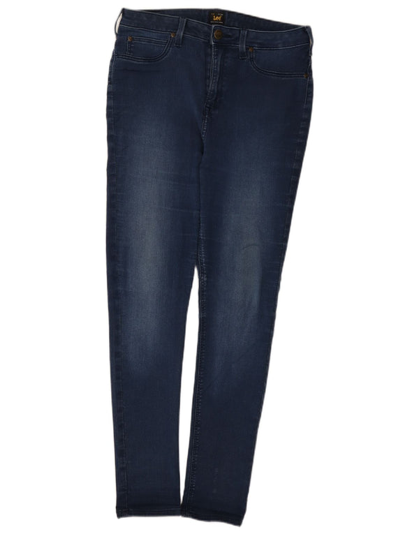 Jeans skinny Lee Skyler da donna W32 L28 cotone blu navy