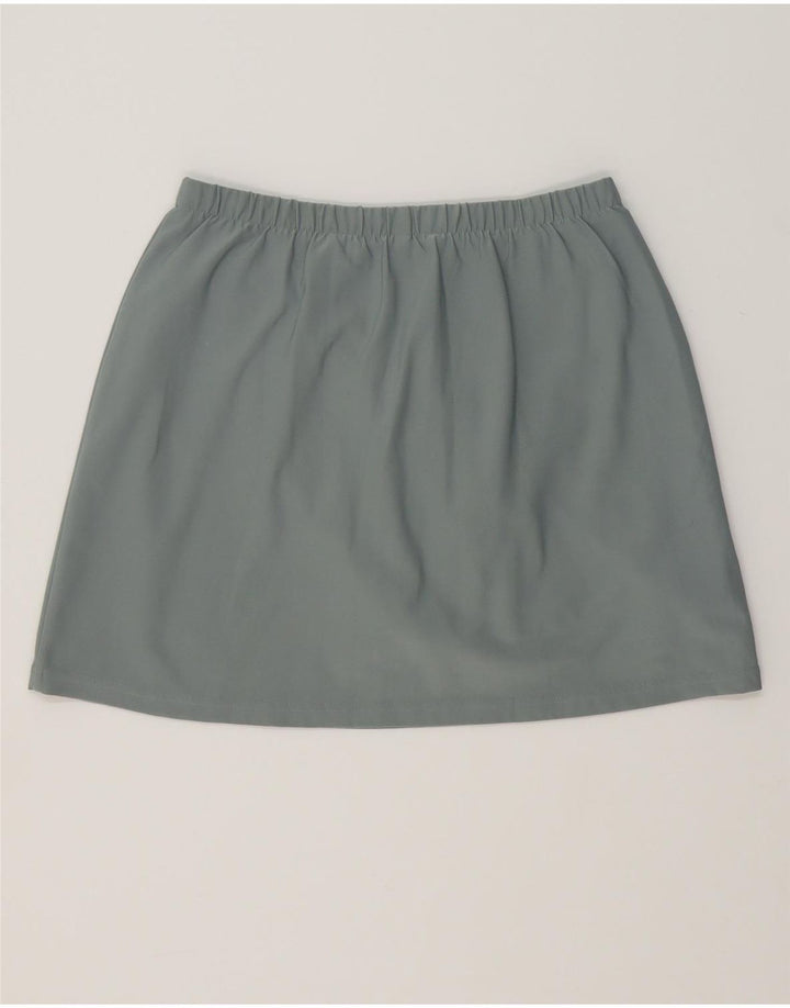 NIKE Womens Dri Fit Tennis Skirt US 12/14 Large  Grey Polyester Vintage Nike and Second-Hand Nike from Messina Hembry 