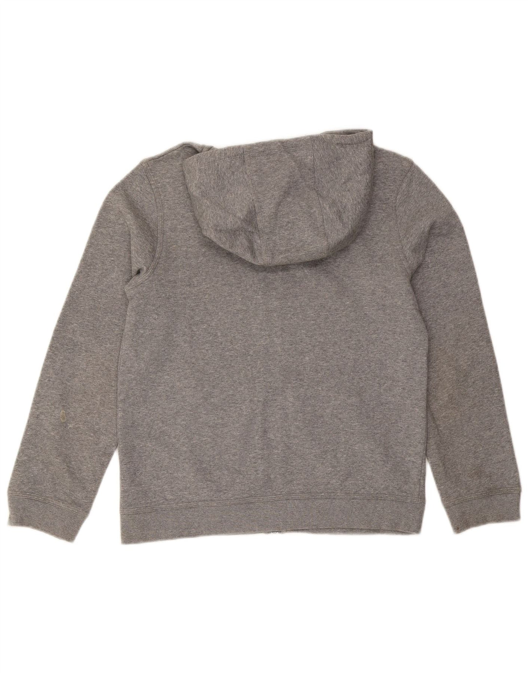 Maglione con cappuccio e zip da donna NIKE UK 18 XL cotone grigio