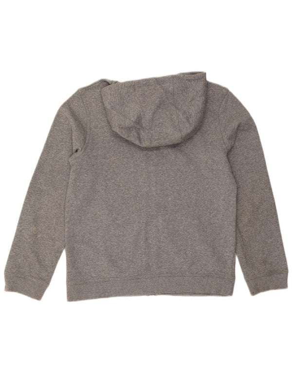 Maglione con cappuccio e zip da donna NIKE UK 18 XL cotone grigio