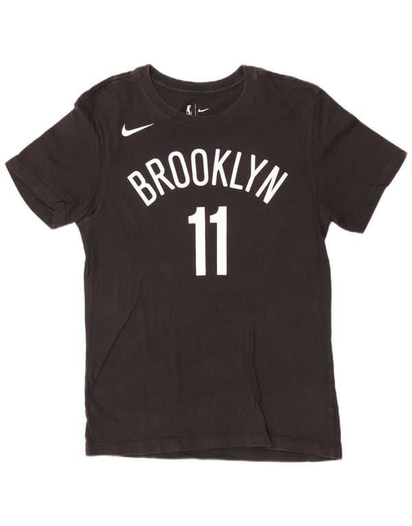 T-shirt grafica da uomo Nike Brooklyn Top piccola in cotone nero