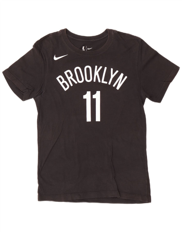 T-shirt grafica da uomo Nike Brooklyn Top piccola in cotone nero