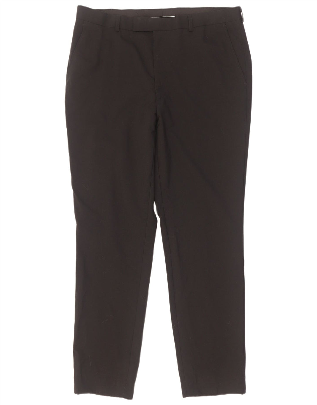 Pantaloni da abito slim fit da uomo French Connection W36 L31 poliestere nero