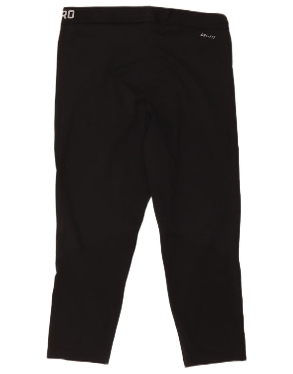 Leggings Nike Dri Fit Graphic Capri da donna UK 18 XL poliestere nero