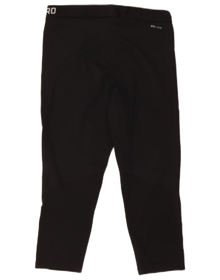 Leggings Nike Dri Fit Graphic Capri da donna UK 18 XL poliestere nero