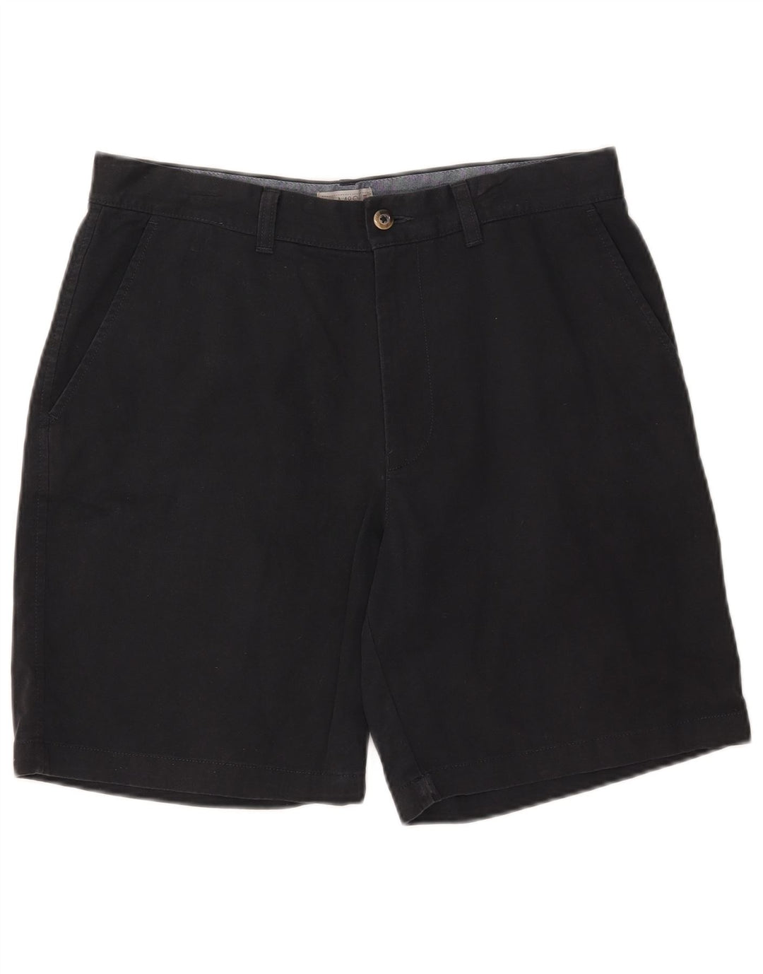 Pantaloncini chino da uomo Marks & Spencer W36 grandi in cotone blu navy