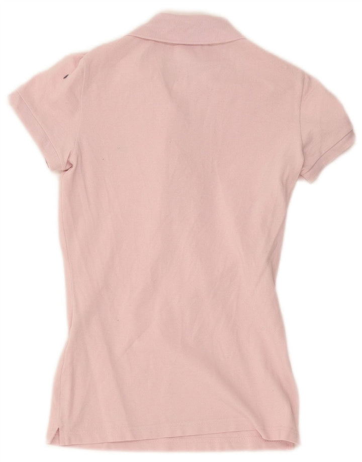 Polo da donna Lacoste taglia 34 piccola in cotone rosa