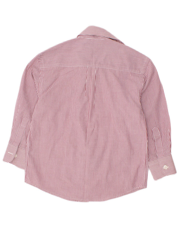 Camicia Ralph Lauren da bambino Blake dalla vestibilità comoda 3-4 anni in cotone gessato rosso