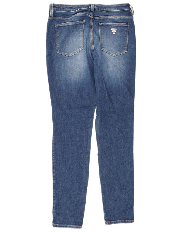 Jeans skinny da donna Guess W30 L30 cotone blu