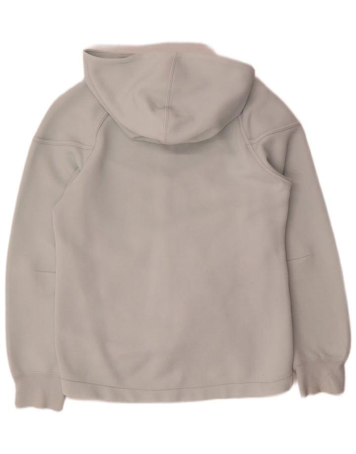 Felpa con cappuccio e zip da donna Nike UK 14 Grigio medio