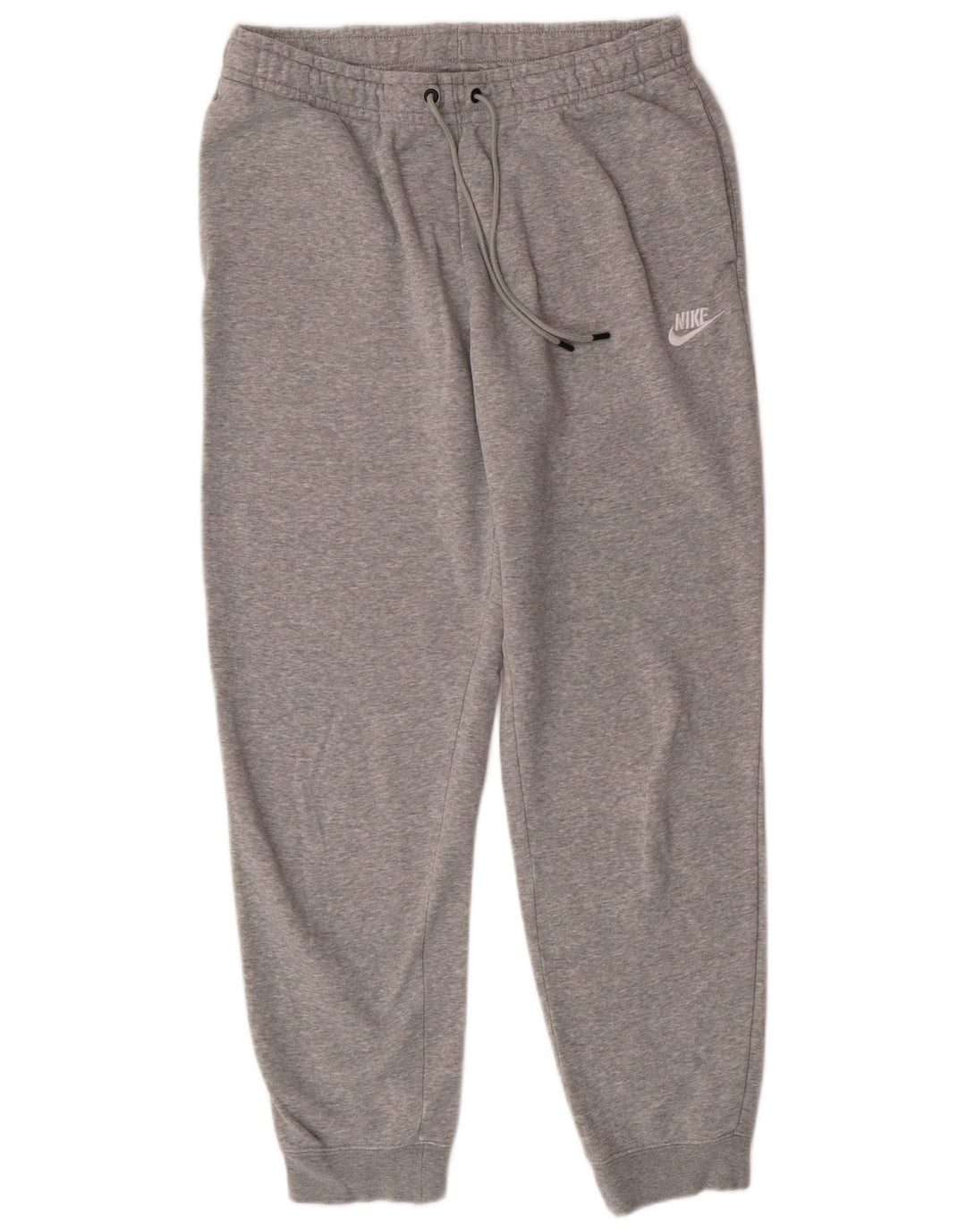 NIKE Pantaloni da tuta da donna Joggers UK 14 Cotone grigio medio