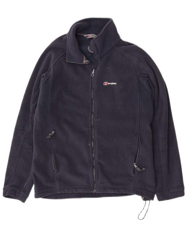 Giacca in pile da uomo Berghaus UK 42 XL Blu Navy