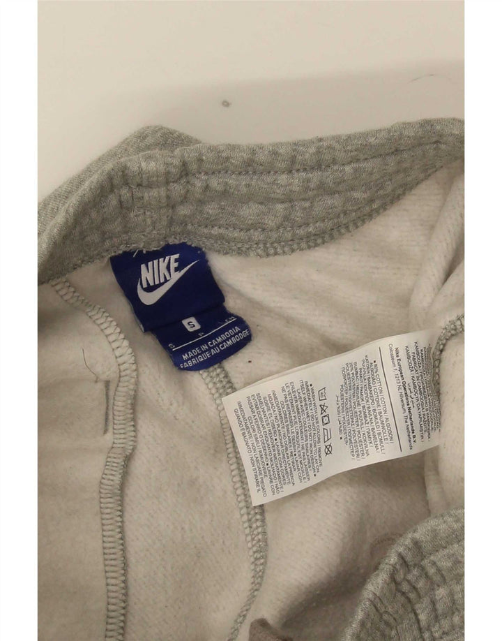 Pantaloni da tuta da uomo Nike Joggers piccoli in cotone chiazzato grigio