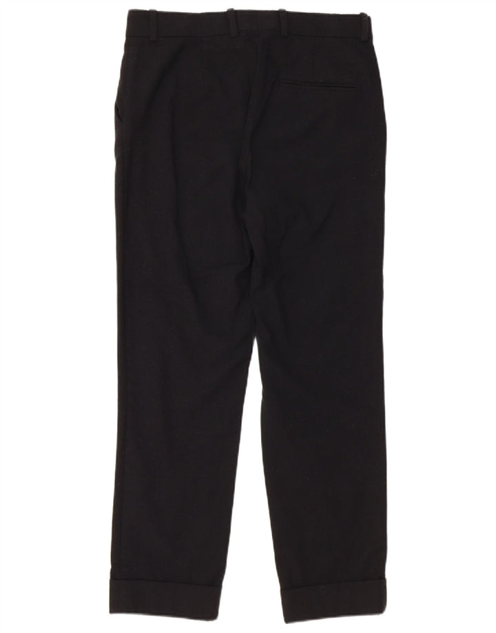 Pantaloni da abito dritti da donna COS EU 34 XS W30 L26 Lana nera