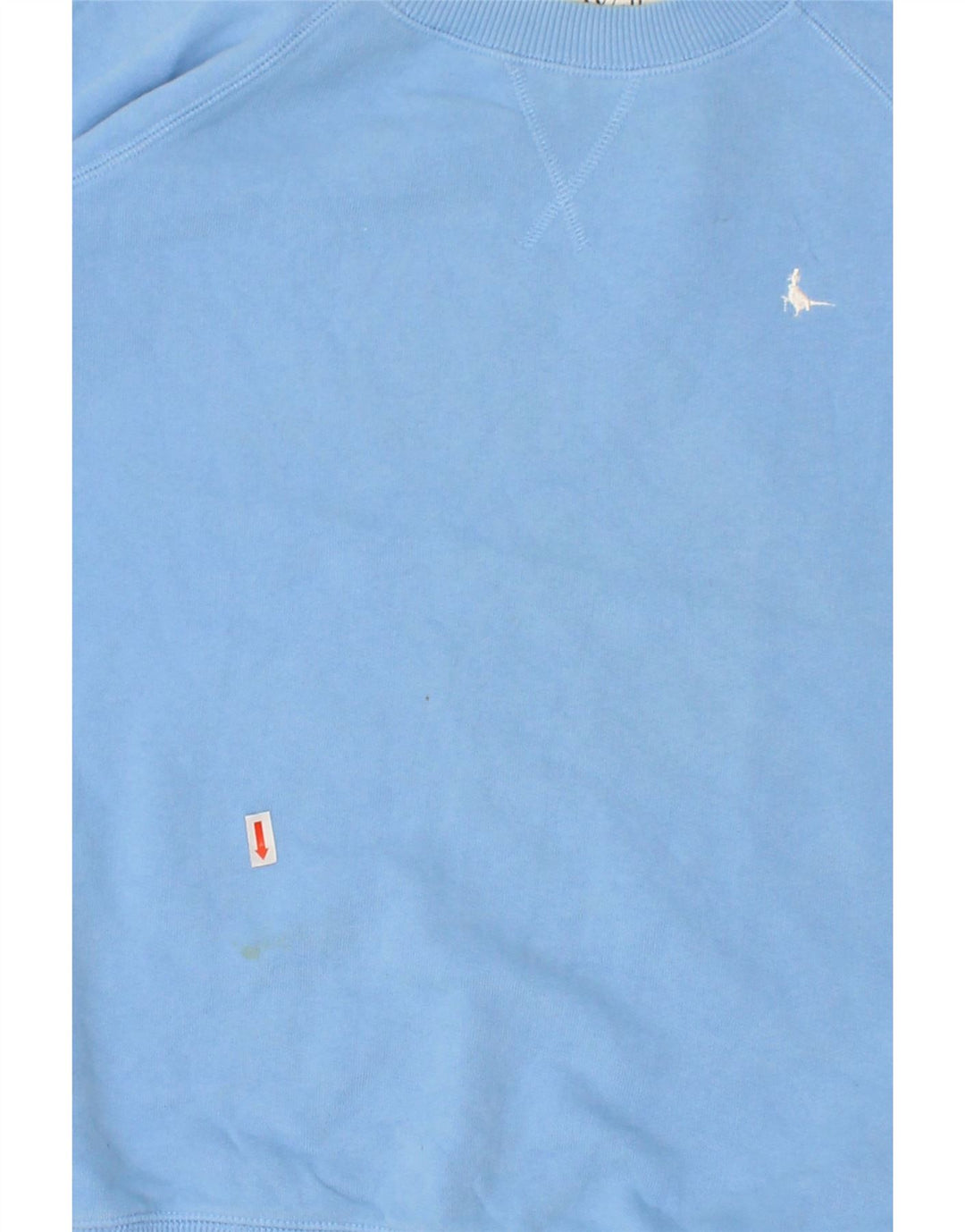 JACK WILLS Womens Sweatshirt Jumper UK 8 Small Blue Cotton Vintage Jack Wills and Second-Hand Jack Wills from Messina Hembry 
