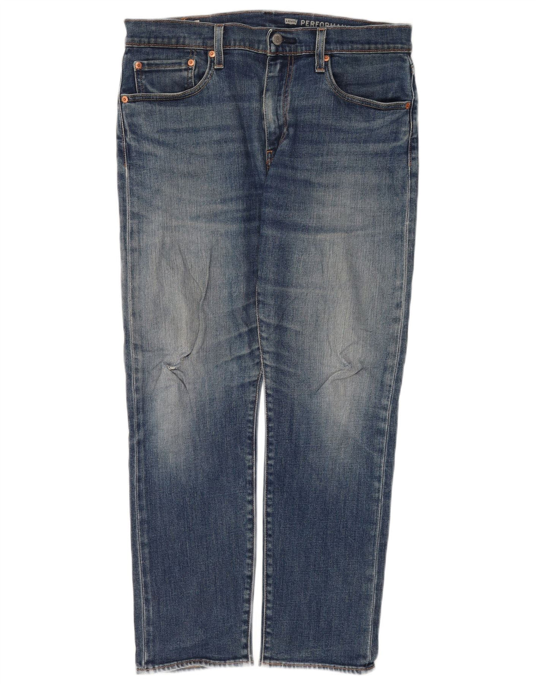 Levi's Uomo 502 Jeans affusolati W32 L30 Cotone blu