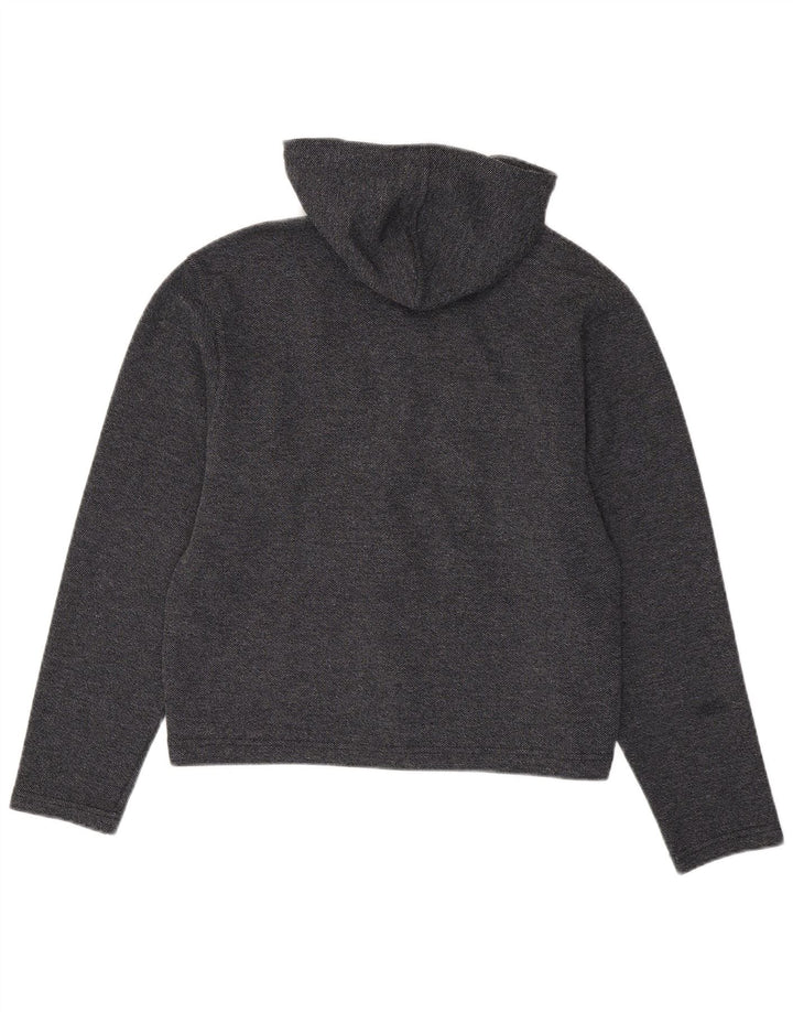 Maglione con cappuccio e zip da donna LEVI'S UK 14 Grigio medio