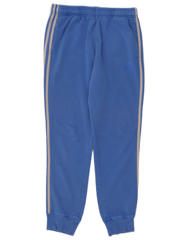 Pantaloni da tuta da uomo Adidas Joggers in cotone blu medio
