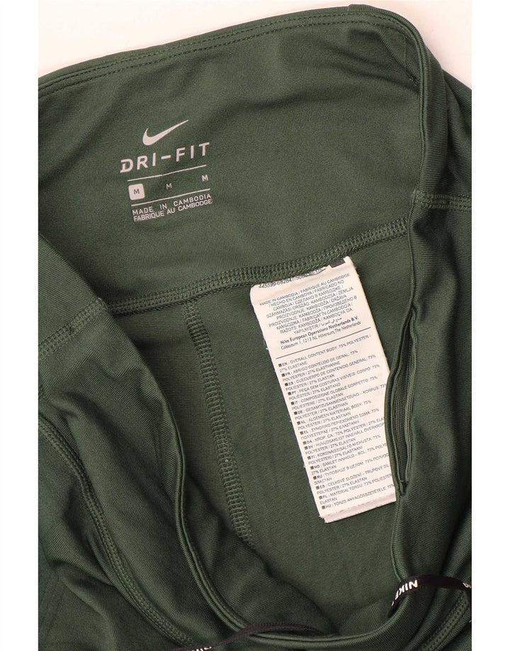 Leggings Nike Dri Fit da donna UK 14 poliestere verde medio