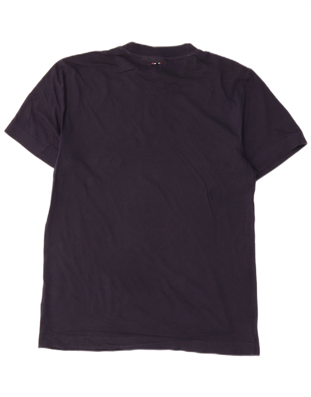 T-shirt grafica da uomo Napapijri Top medio blu navy