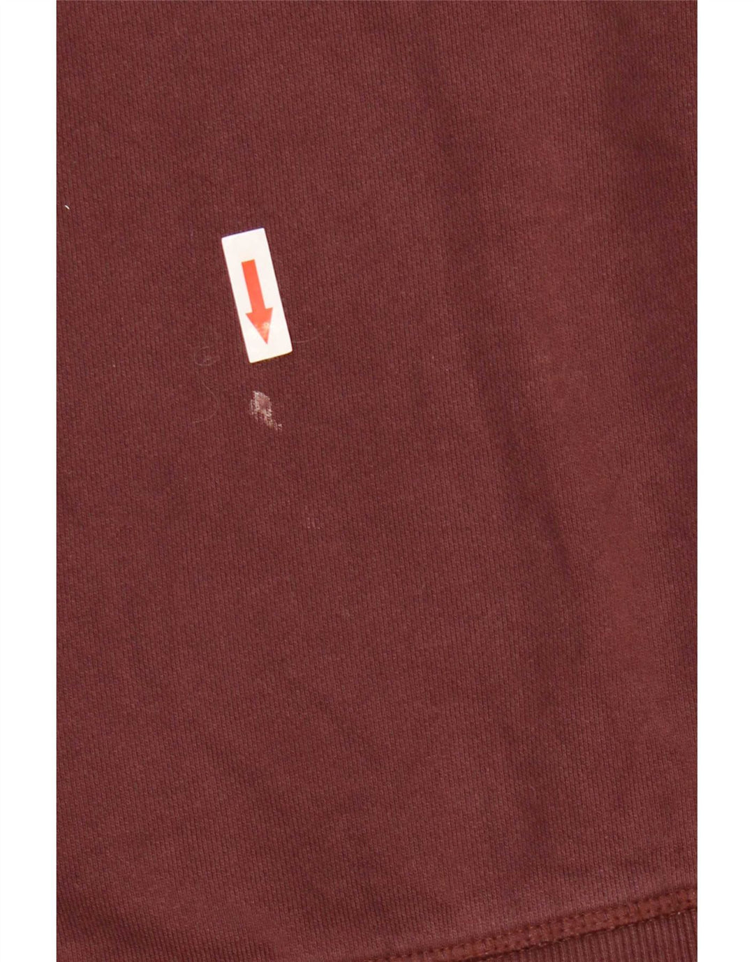 Felpa con cappuccio da uomo Zara piccola in cotone marrone