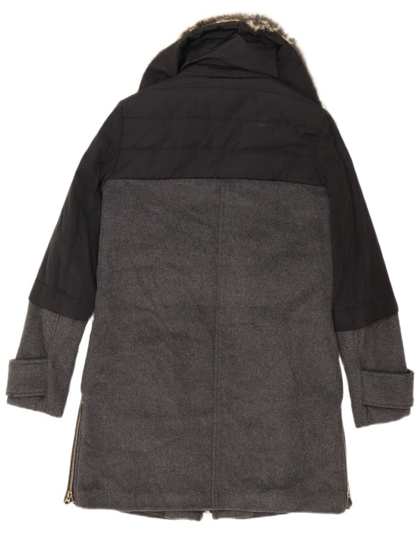 Soprabito oversize da donna Zara UK 6 XS color block nero