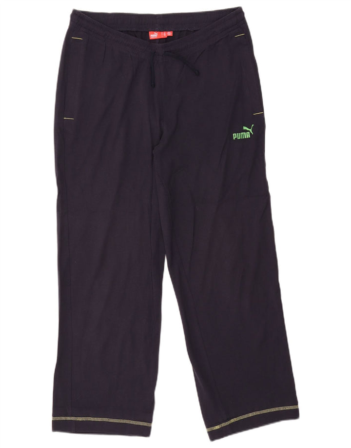 Pantaloni da tuta Puma da uomo di colore blu navy medio