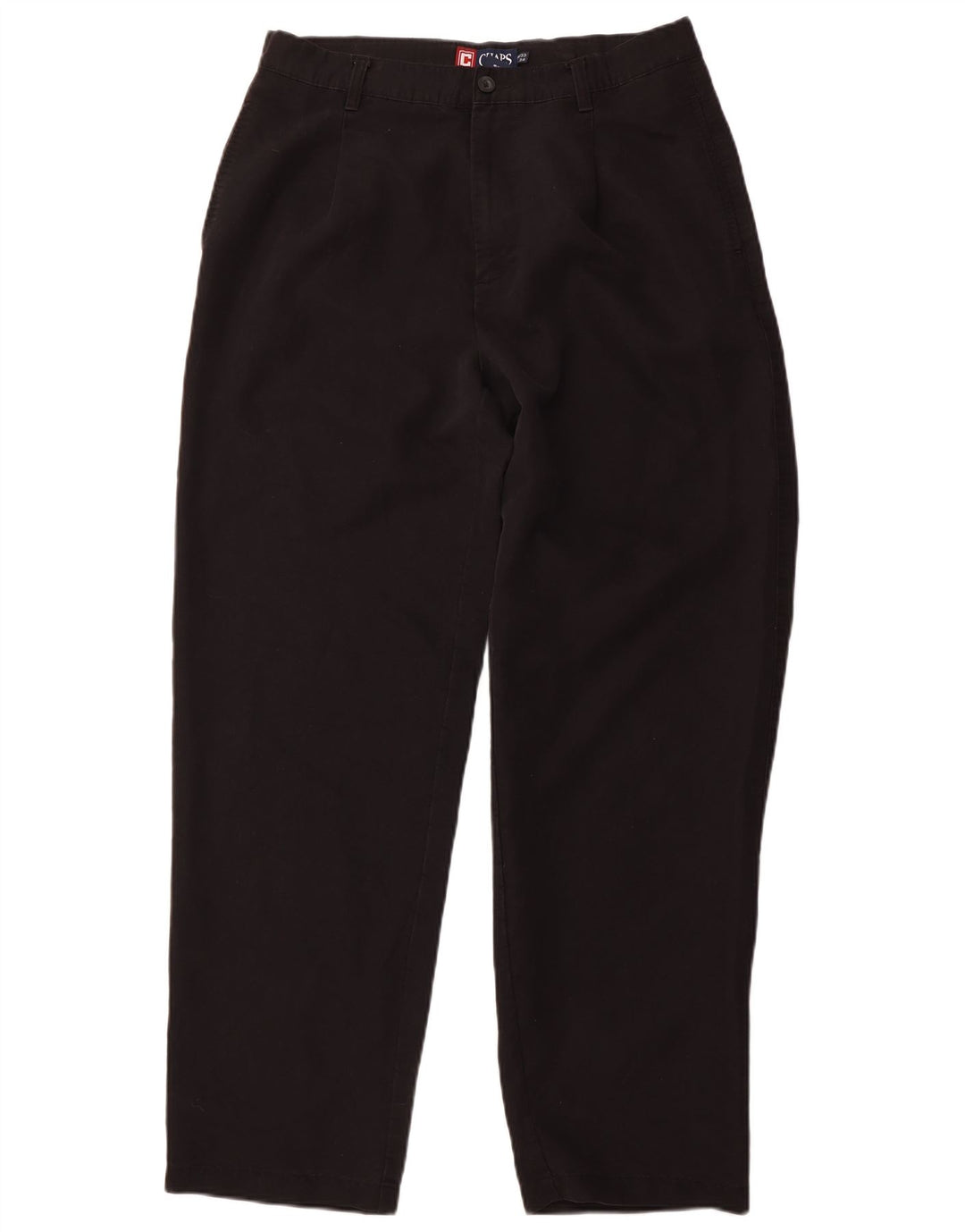 Pantaloni chino affusolati da uomo CHAPS W33 L31 Rayon nero