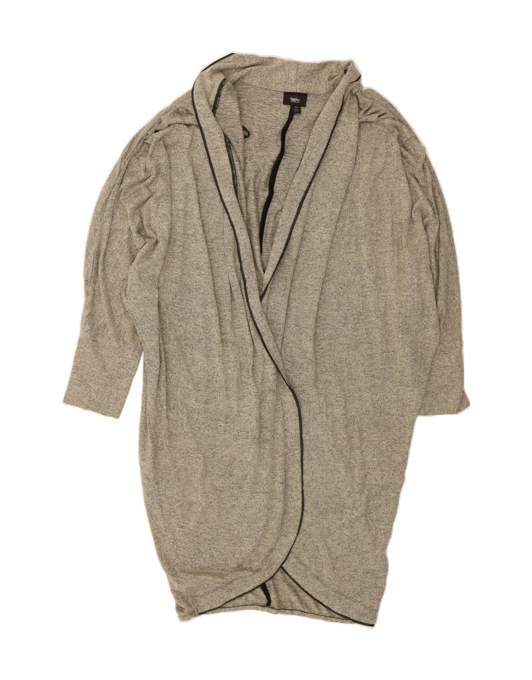 MOSSIMO Womens Oversized Longline Cardigan Sweater UK 14 Medium Grey Vintage Mossimo and Second-Hand Mossimo from Messina Hembry 