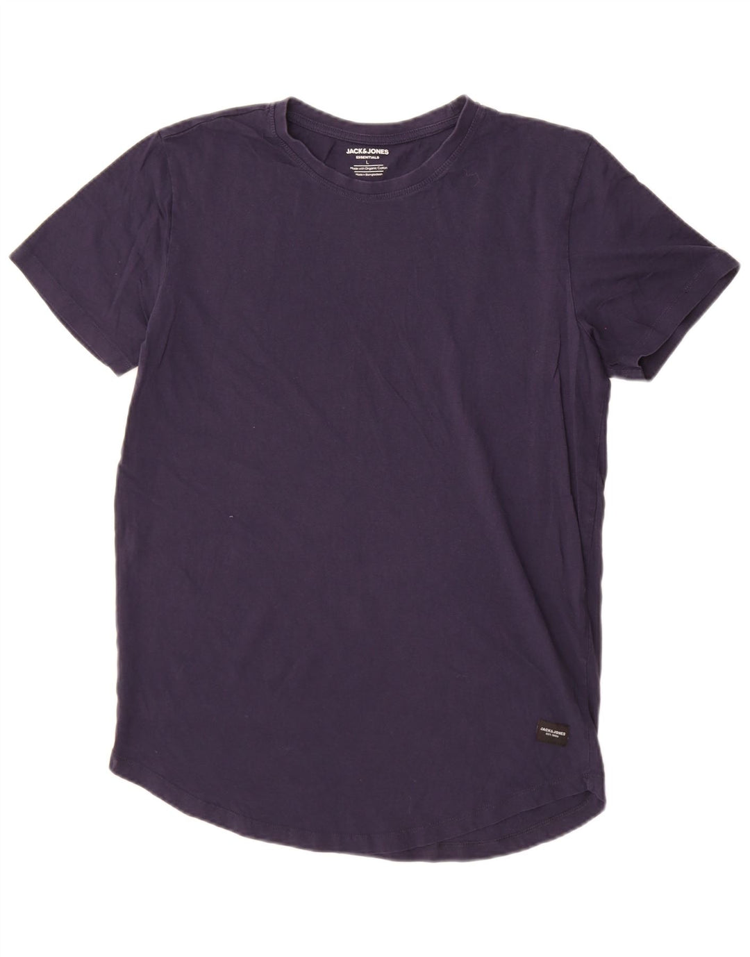 Jack & Jones T-shirt da uomo Top Large in cotone blu navy