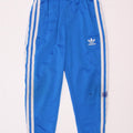 Pantaloni della tuta da ragazzo Adidas Joggers 5-6 anni in poliestere blu