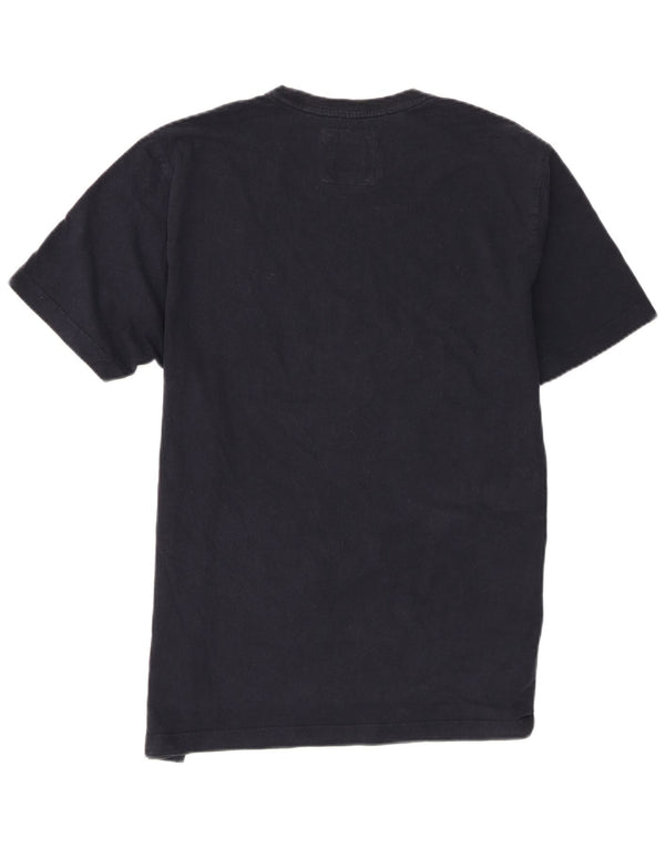 Crew Clothing T-shirt da uomo a maniche corte Top XL in cotone nero