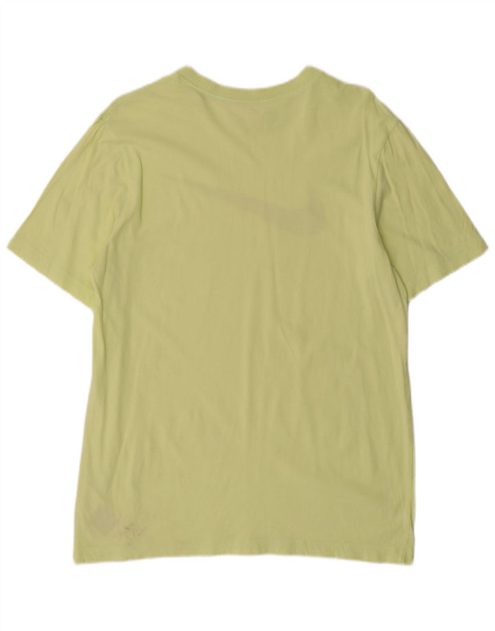 T-shirt grafica da uomo Nike Top in cotone verde medio