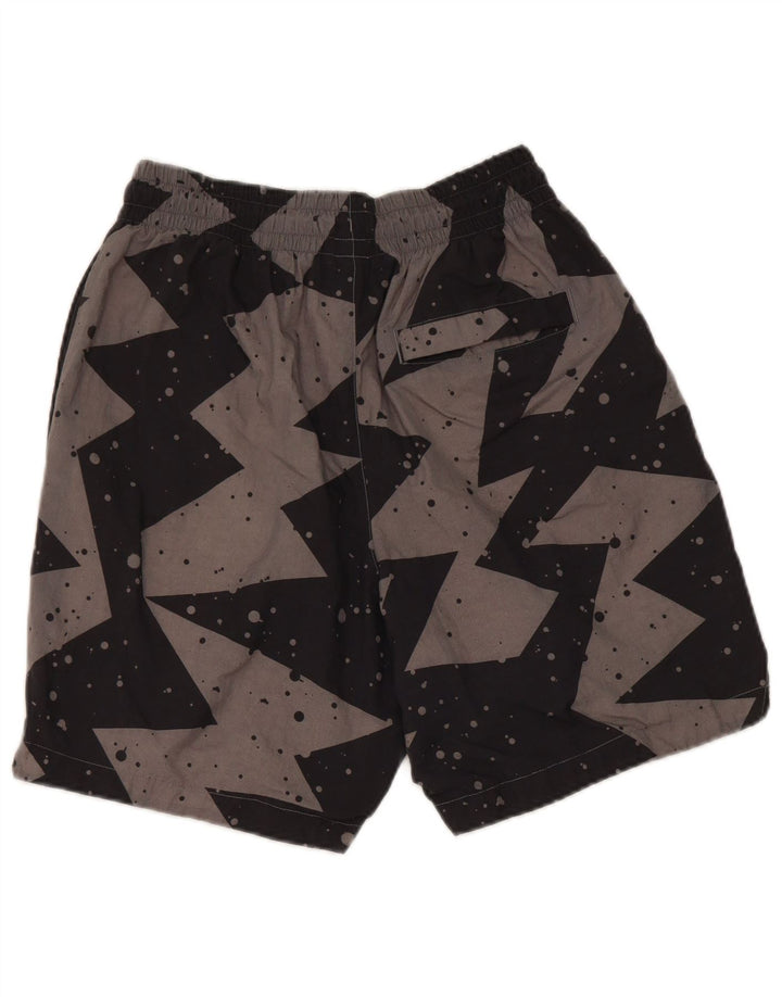 Pantaloncini sportivi da uomo Jordan piccoli nylon geometrico grigio