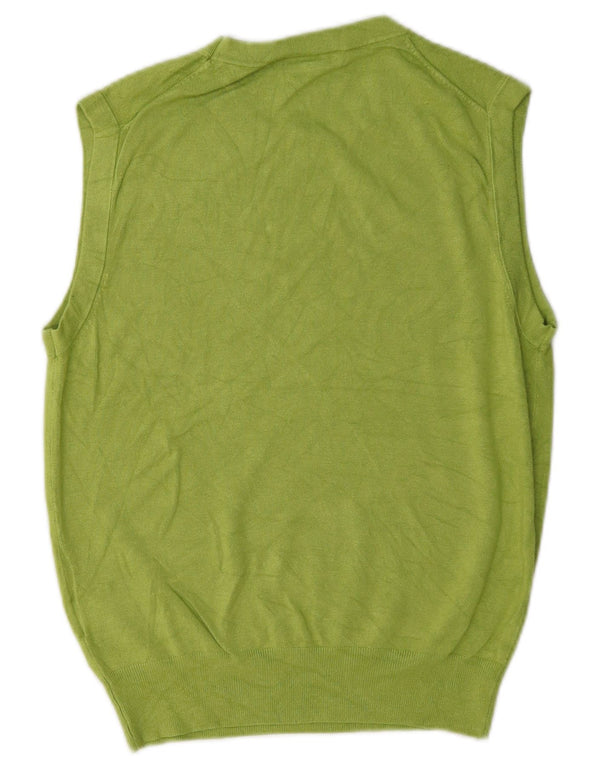 Canotta canotta da donna Zara UK 18 XL verde viscosa