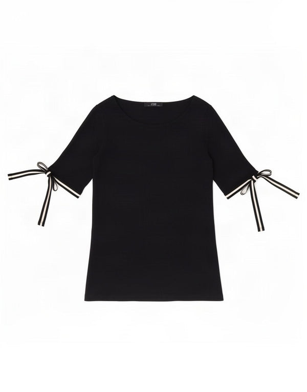 Top in camicetta da donna Ralph Lauren UK 4 XS cotone blu navy