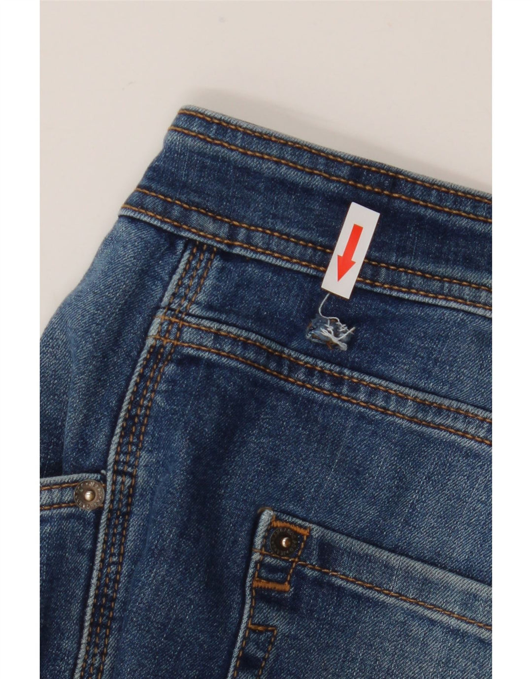 Jeans dritti da uomo Kangaroo Poo W36 L32 cotone blu