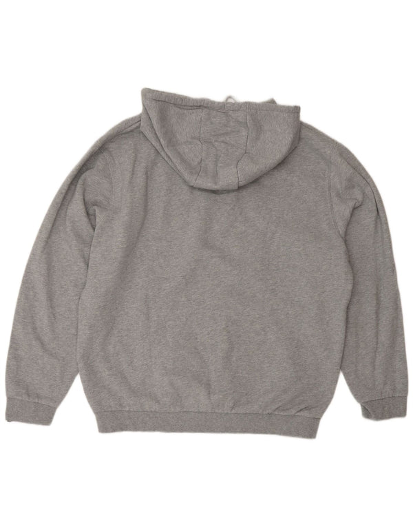 Felpa con cappuccio grafica da uomo Ellesse XL in cotone grigio