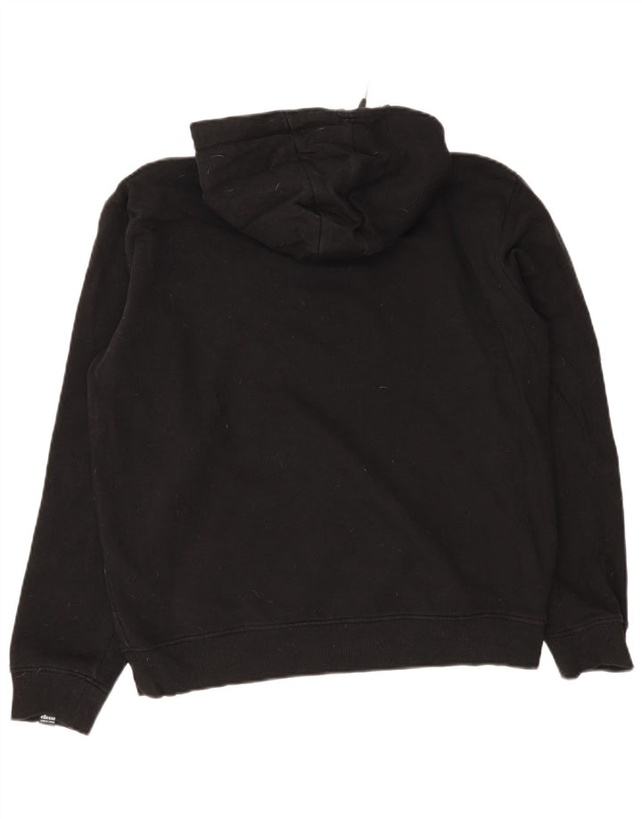 Felpa con cappuccio da donna Ellesse UK 12 cotone nero medio