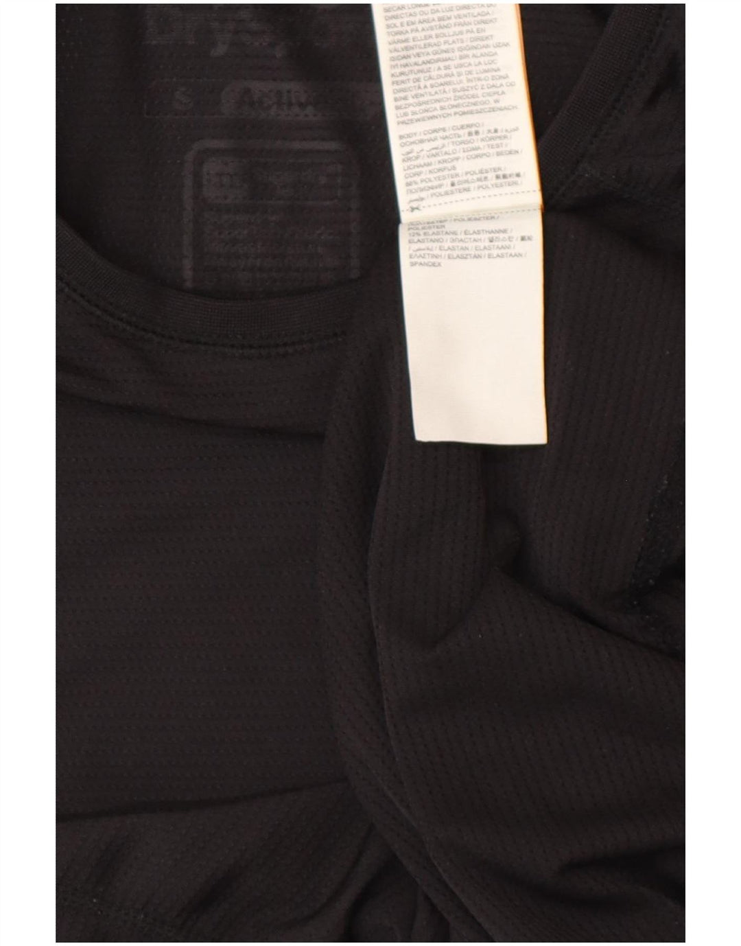 T-shirt da uomo con grafica Lash Superdry Top piccola in poliestere nero