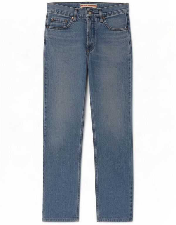 Carrera Jeans dritti da uomo 700 W31 L28 Blu Cotone