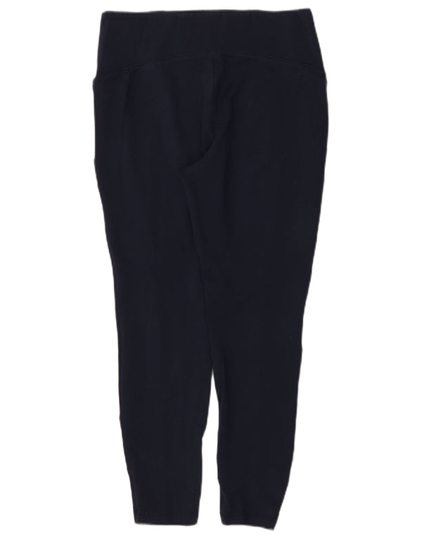 Leggings da donna Marks & Spencer UK 14 Large in viscosa blu navy