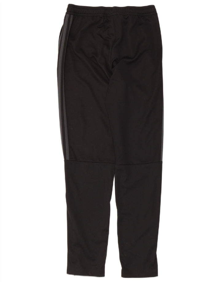 Pantaloni della tuta da ragazzo Adidas 13-14 anni in poliestere nero