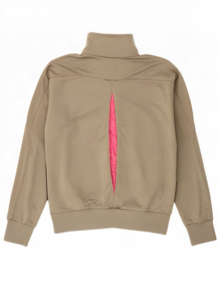 Giacca da ginnastica da uomo Umbro grande in cotone color block kaki